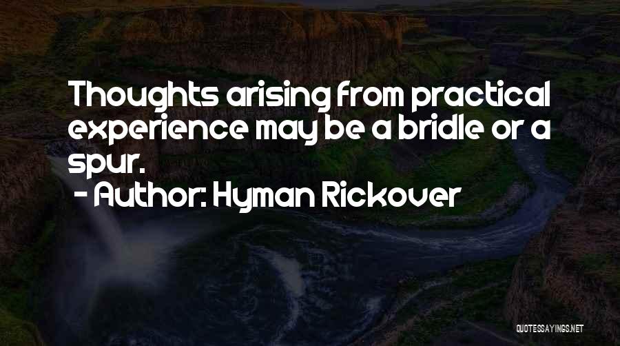 Laracuente Distler Quotes By Hyman Rickover