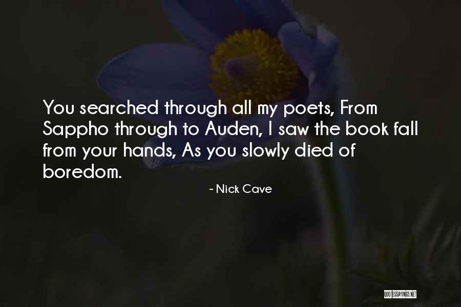 Laranja Brava Quotes By Nick Cave Laranja Brava Quotes By Nick Cave