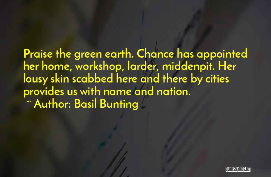 Larder Quotes By Basil Bunting