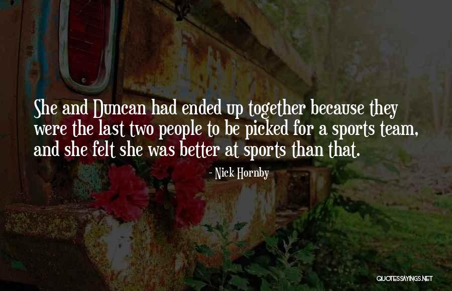 Largamente Significado Quotes By Nick Hornby Largamente Significado Quotes By Nick Hornby
