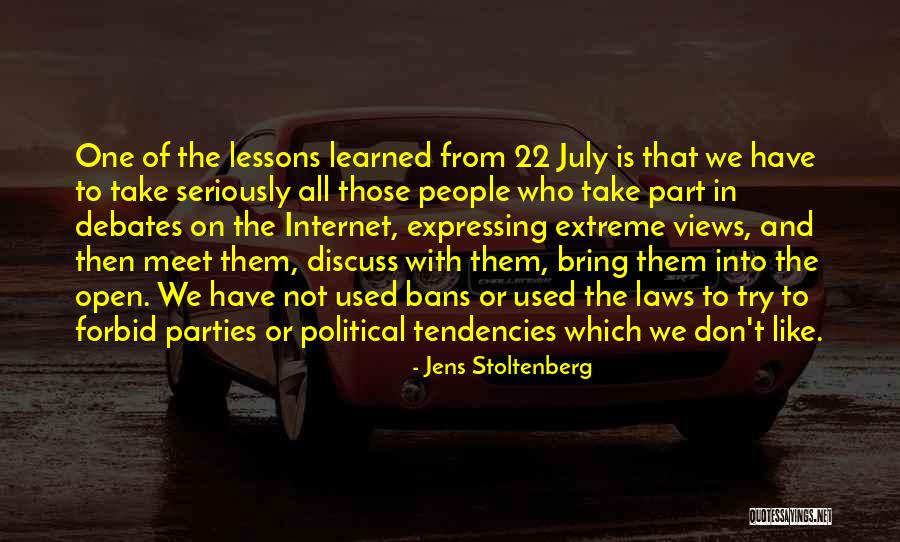 Largay Geraldine Quotes By Jens Stoltenberg