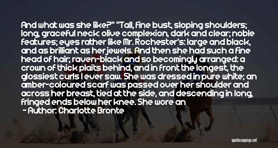 Large Breast Quotes By Charlotte Bronte