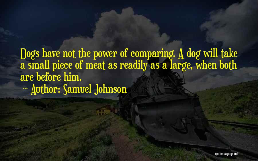 Large Dogs Quotes By Samuel Johnson