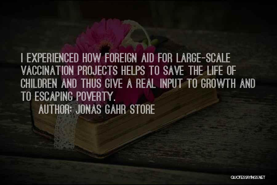 Large Projects Quotes By Jonas Gahr Store