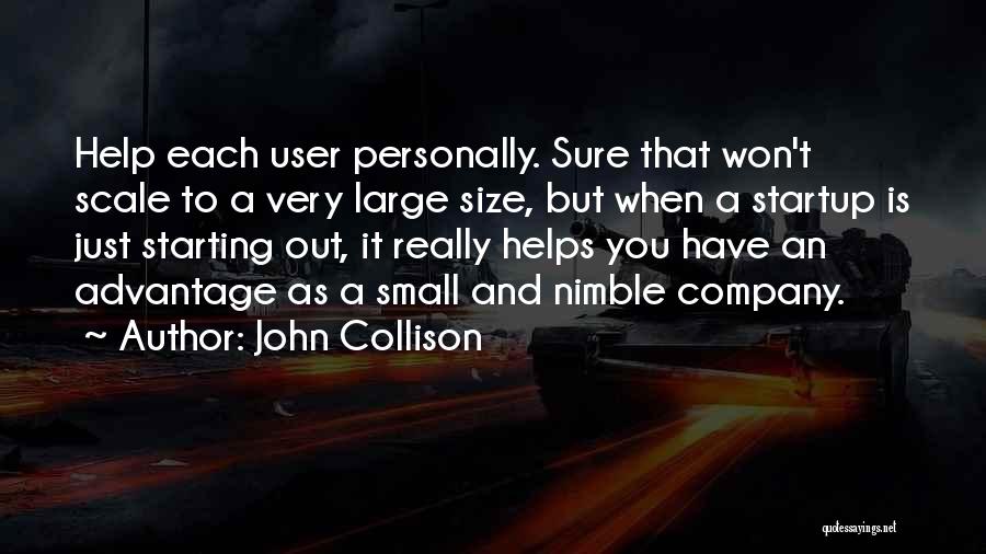 Large Size Quotes By John Collison