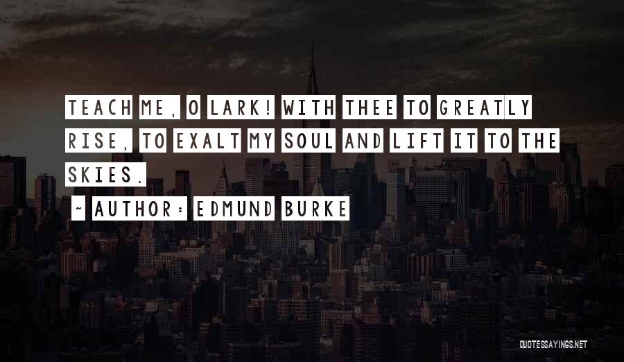 Lark Rise Quotes By Edmund Burke