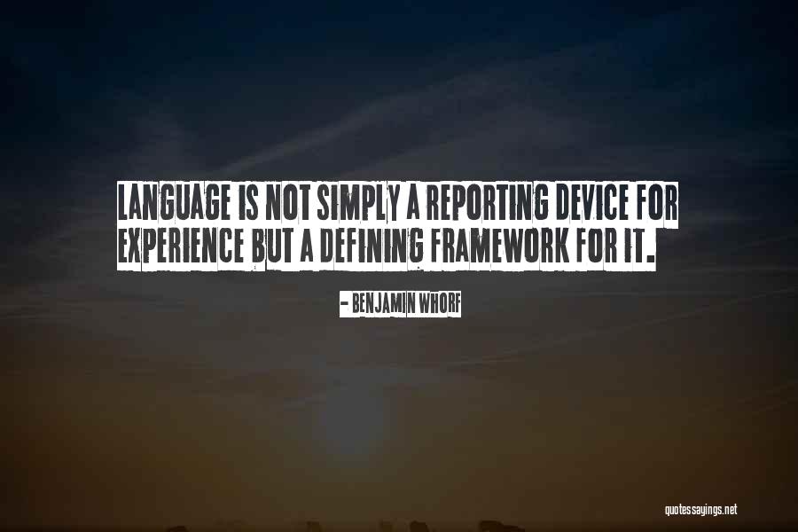 Larrosa Delivery Quotes By Benjamin Whorf Larrosa Delivery Quotes By Benjamin Whorf