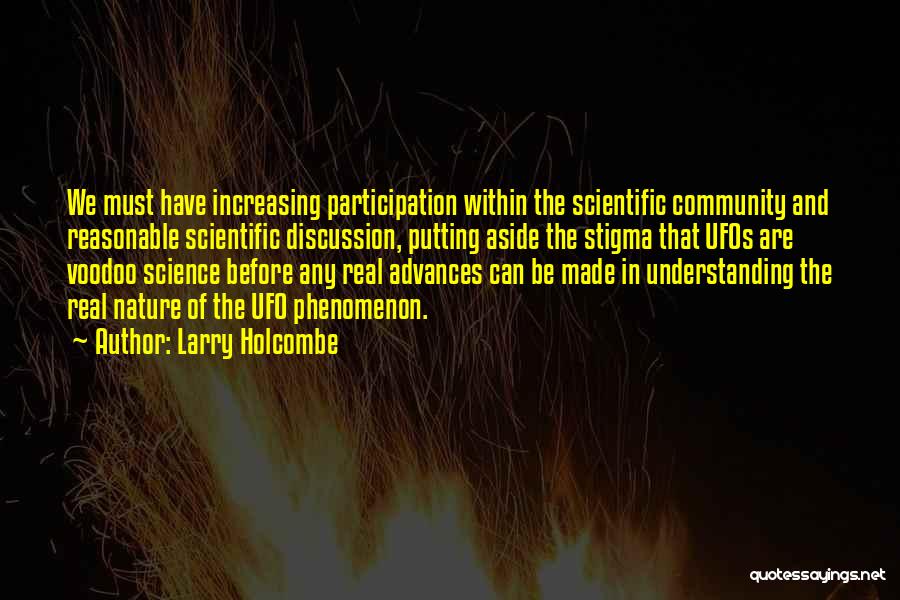 Larry Holcombe Quotes 493073