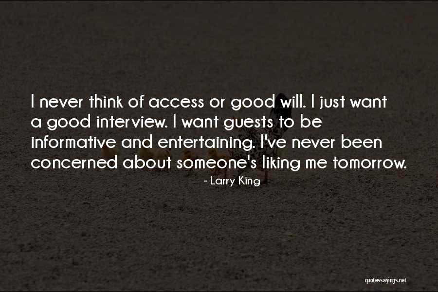 Larry King Quotes 2234019 Larry King Quotes 2234019