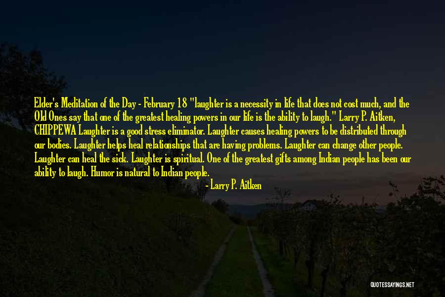 Larry P. Aitken Quotes 2010623