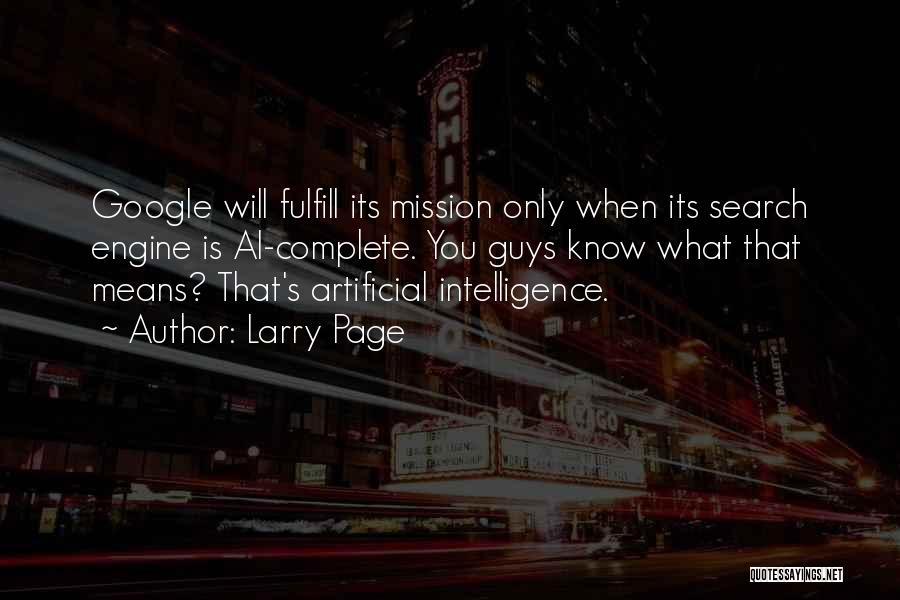 Larry Page Quotes 634963