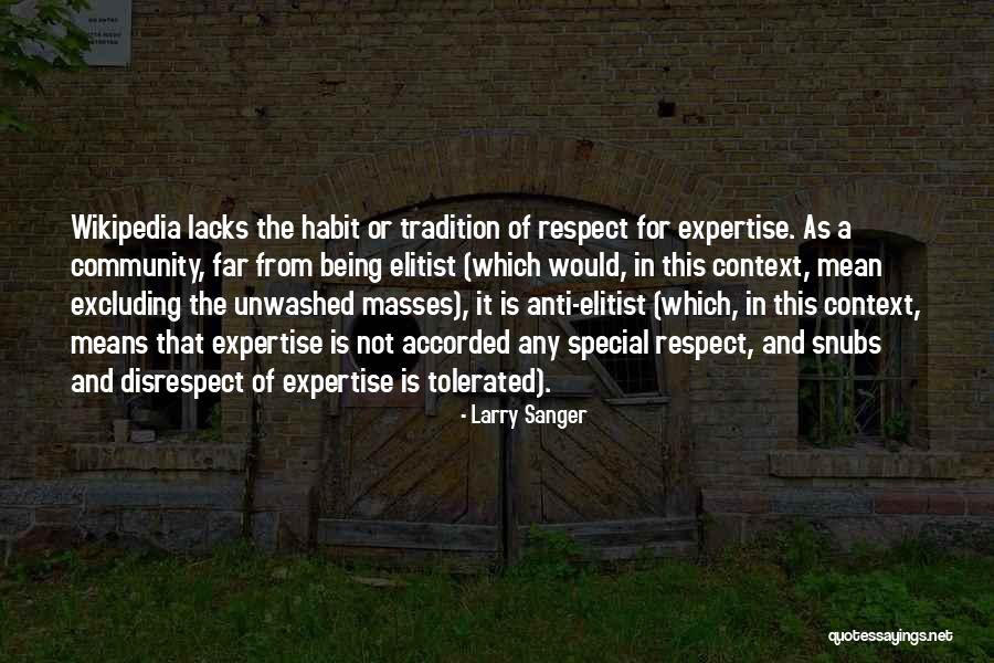 Larry Sanger Quotes 935170