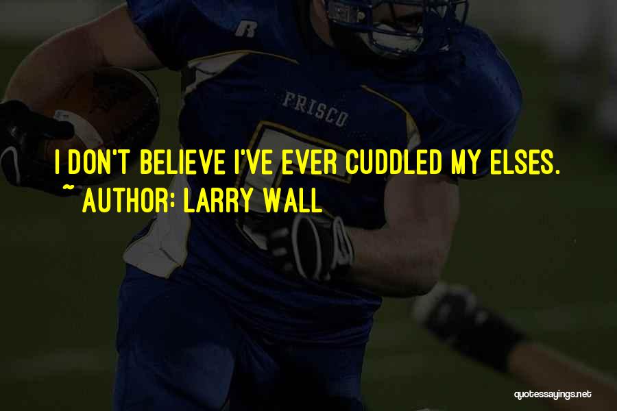 Larry Wall Quotes 1360619
