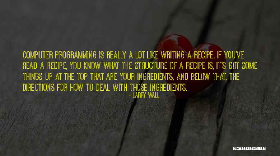 Larry Wall Quotes 814927