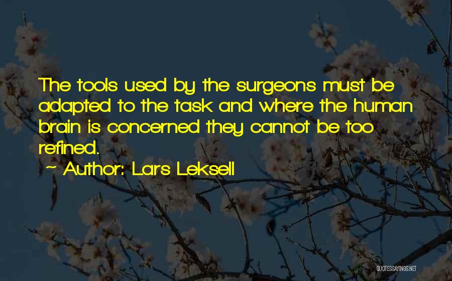 Lars Leksell Quotes 1099968
