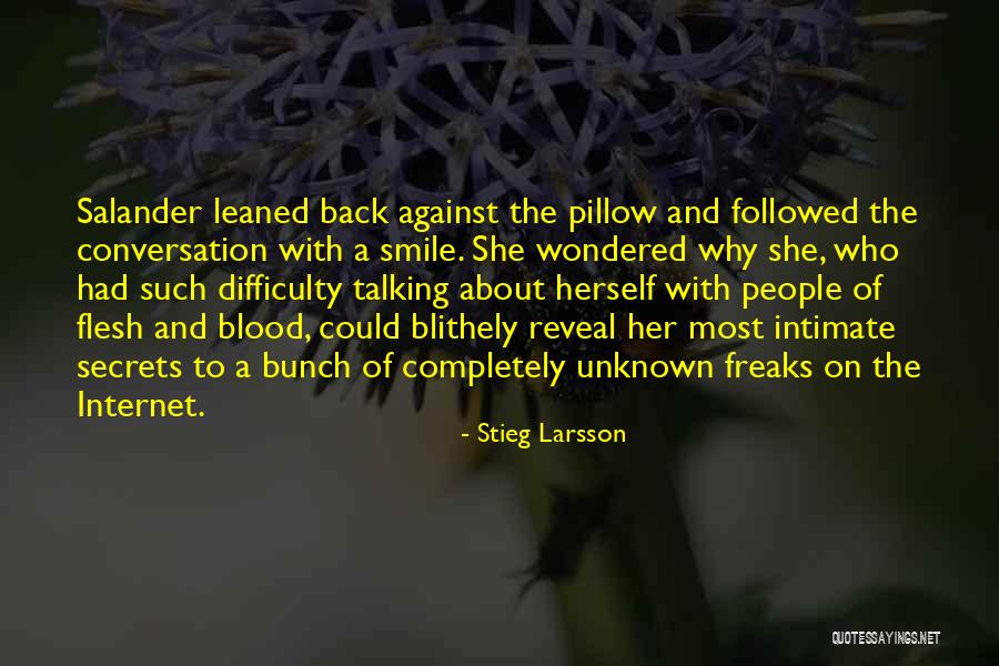 Larsson Quotes By Stieg Larsson Larsson Quotes By Stieg Larsson