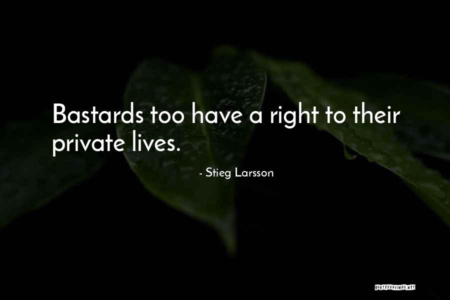 Larsson Quotes By Stieg Larsson