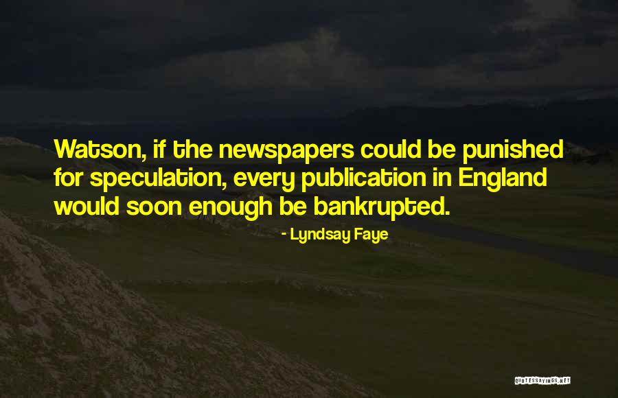 Larussa Dui Quotes By Lyndsay Faye Larussa Dui Quotes By Lyndsay Faye