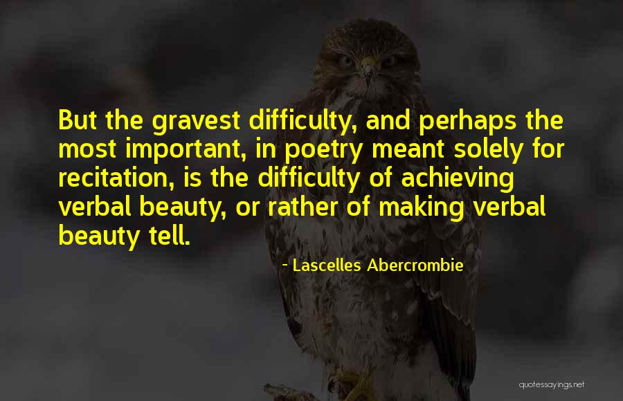 Lascelles Abercrombie Quotes 533051