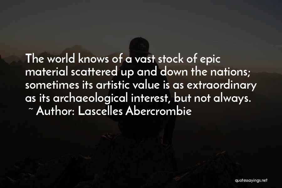 Lascelles Abercrombie Quotes 638678