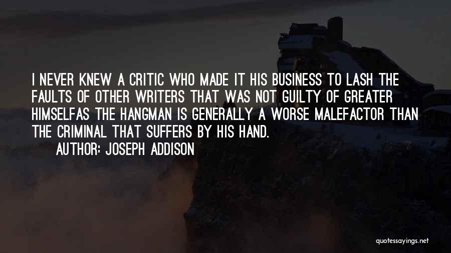 Lash Quotes By Joseph Addison