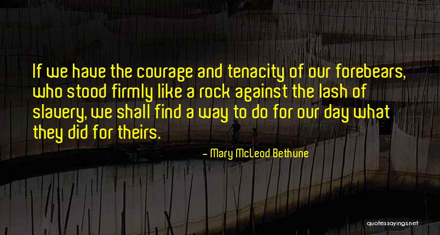 Lash Quotes By Mary McLeod Bethune