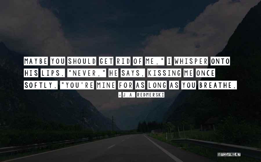 Lassens Quotes By J.A. Redmerski Lassens Quotes By J.A. Redmerski