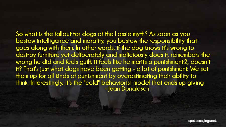 Lassie Dog Quotes By Jean Donaldson