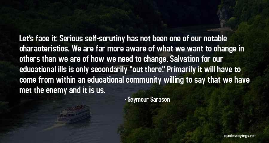 Lassiters First Partner Quotes By Seymour Sarason Lassiters First Partner Quotes By Seymour Sarason