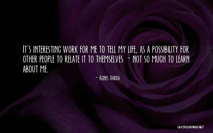 Lassos For Sale Quotes By Agnes Varda Lassos For Sale Quotes By Agnes Varda