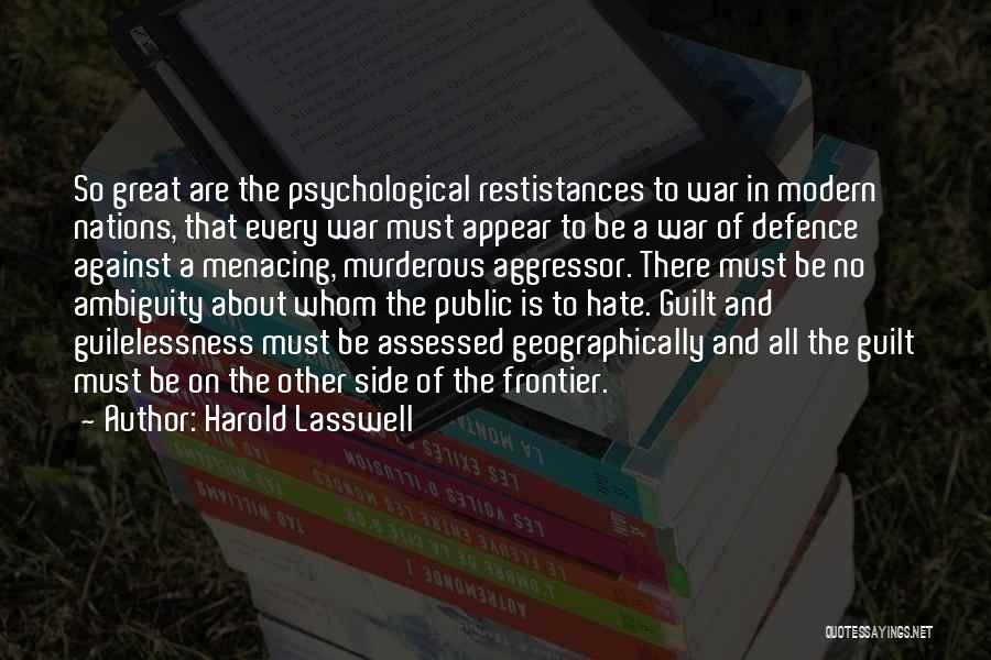 Lasswell Quotes By Harold Lasswell