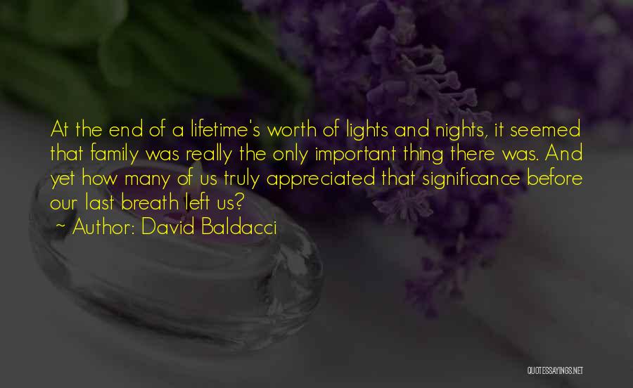 Last A Lifetime Quotes By David Baldacci