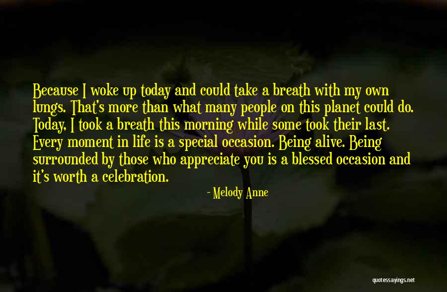 Last Breath Quotes By Melody Anne