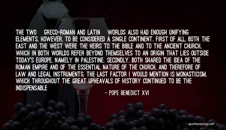 Last Continent Quotes By Pope Benedict XVI Last Continent Quotes By Pope Benedict XVI