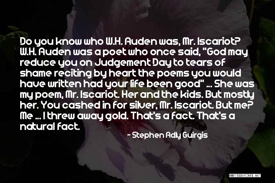 Last Days Of Judas Iscariot Quotes By Stephen Adly Guirgis