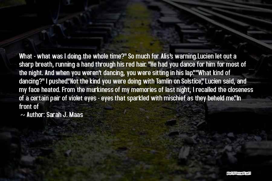 Last Lap Quotes By Sarah J. Maas