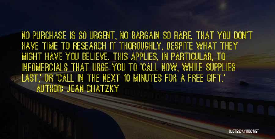 Last Minutes Quotes By Jean Chatzky