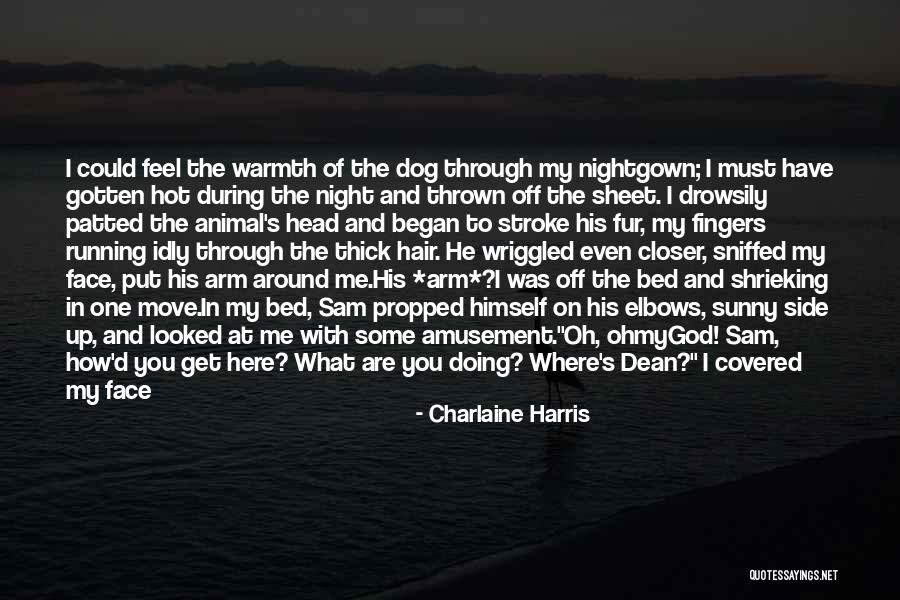 Last Night With Him Quotes By Charlaine Harris Last Night With Him Quotes By Charlaine Harris