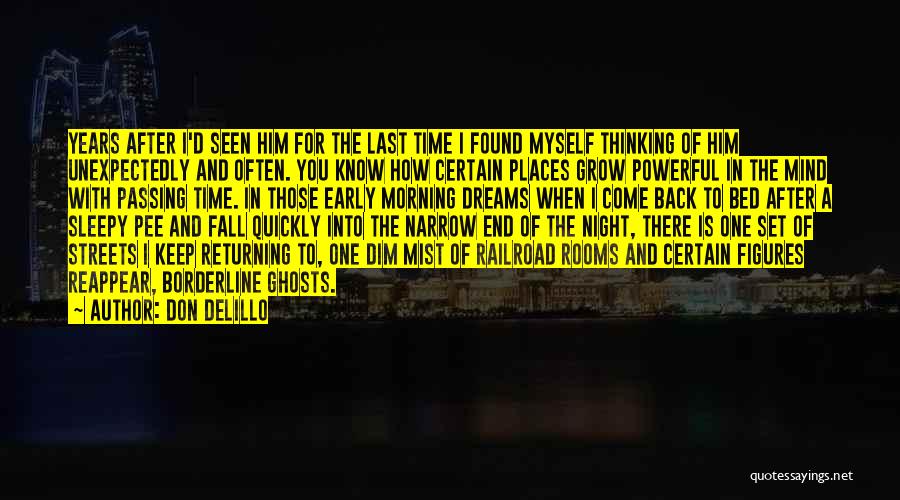 Last Night With Him Quotes By Don DeLillo