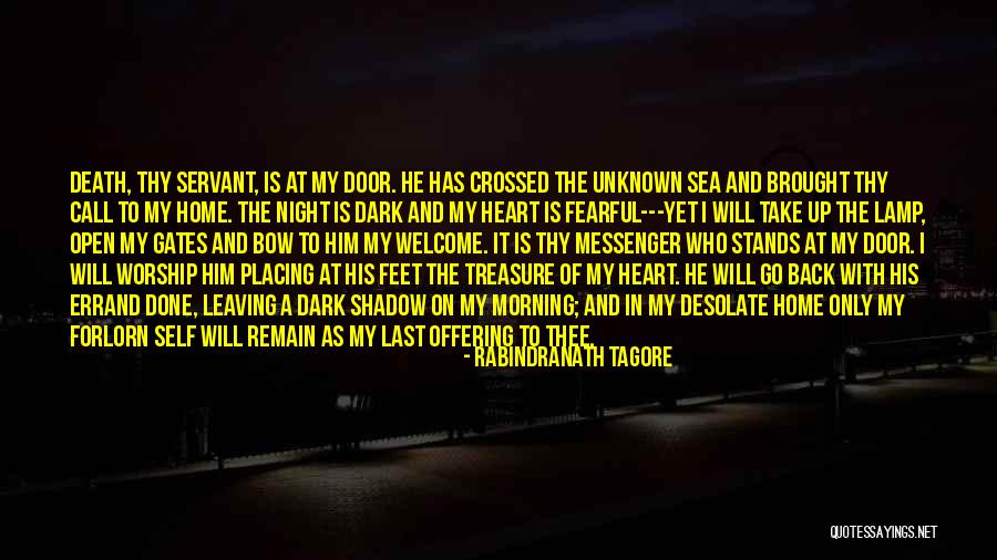 Last Night With Him Quotes By Rabindranath Tagore