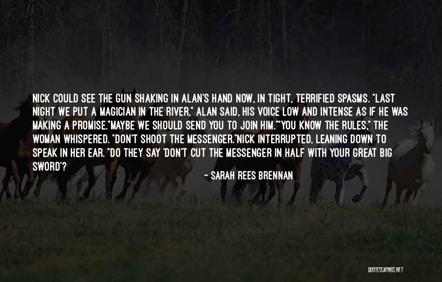 Last Night With Him Quotes By Sarah Rees Brennan Last Night With Him Quotes By Sarah Rees Brennan