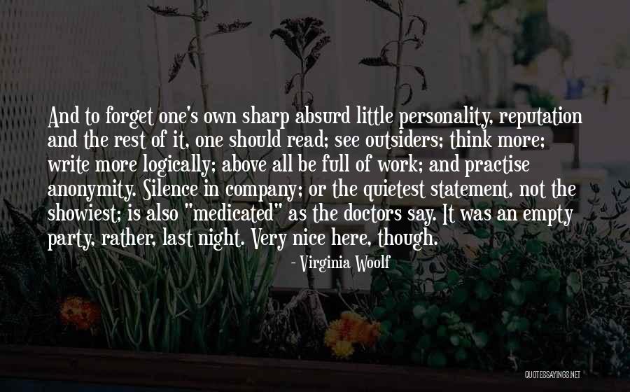 Last Night's Party Quotes By Virginia Woolf Last Night's Party Quotes By Virginia Woolf