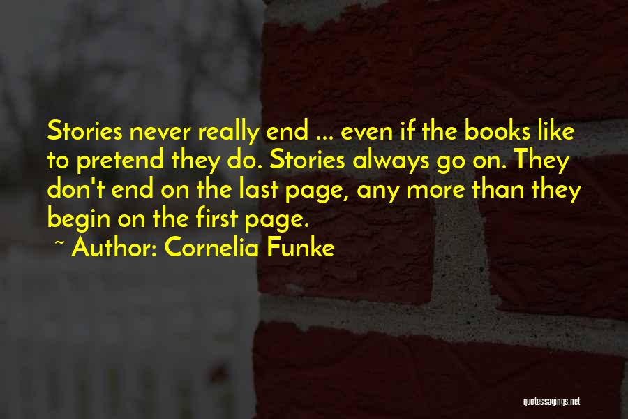 Last Page Quotes By Cornelia Funke