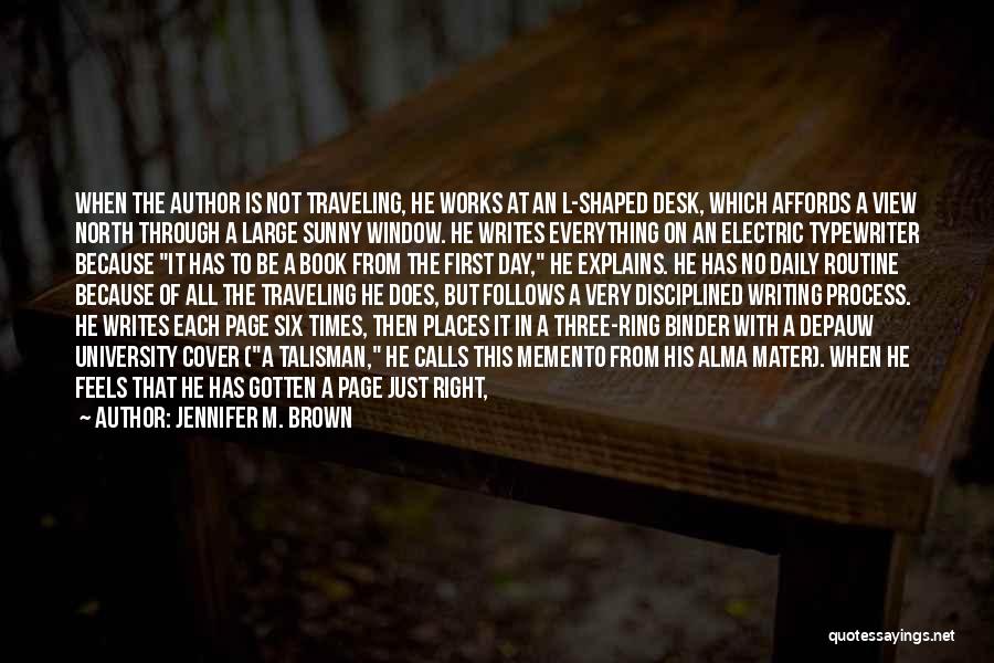 Last Page Quotes By Jennifer M. Brown