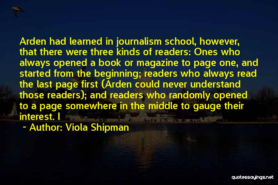 Last Page Quotes By Viola Shipman