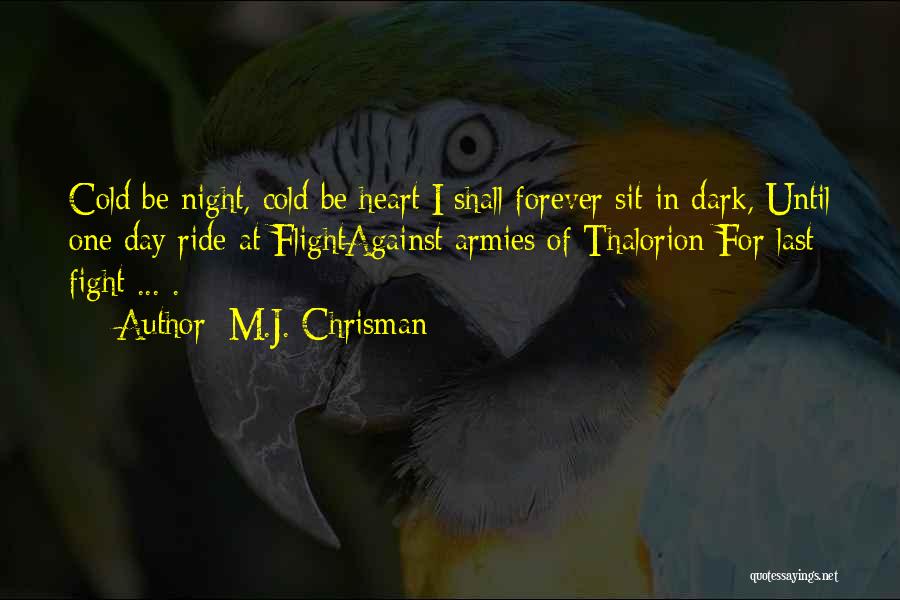 Last Remnant Quotes By M.J. Chrisman