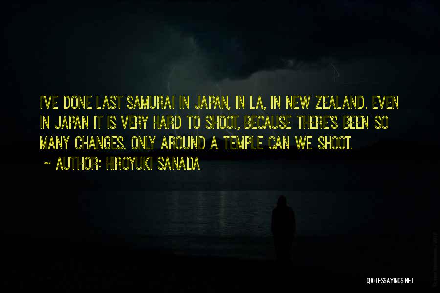 Last Samurai Quotes By Hiroyuki Sanada