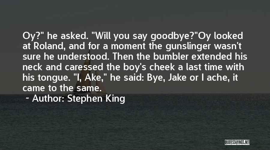 Last Time Bye Quotes By Stephen King