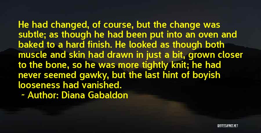 Last To Finish Quotes By Diana Gabaldon