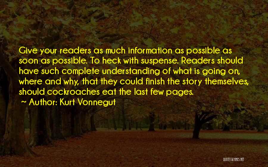 Last To Finish Quotes By Kurt Vonnegut